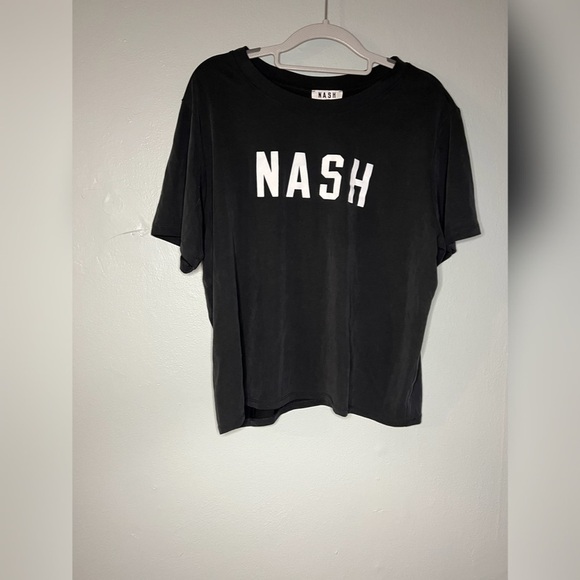 NASH collection poppy tee in black - Picture 2 of 4